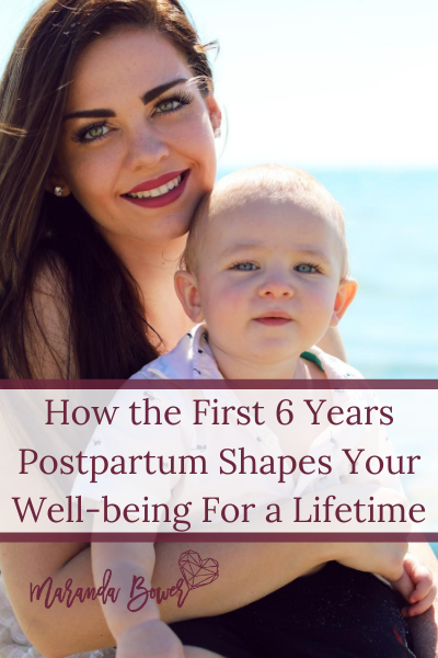 How Your First 6 Years Postpartum Shapes Your Well-Being for a Lifetime