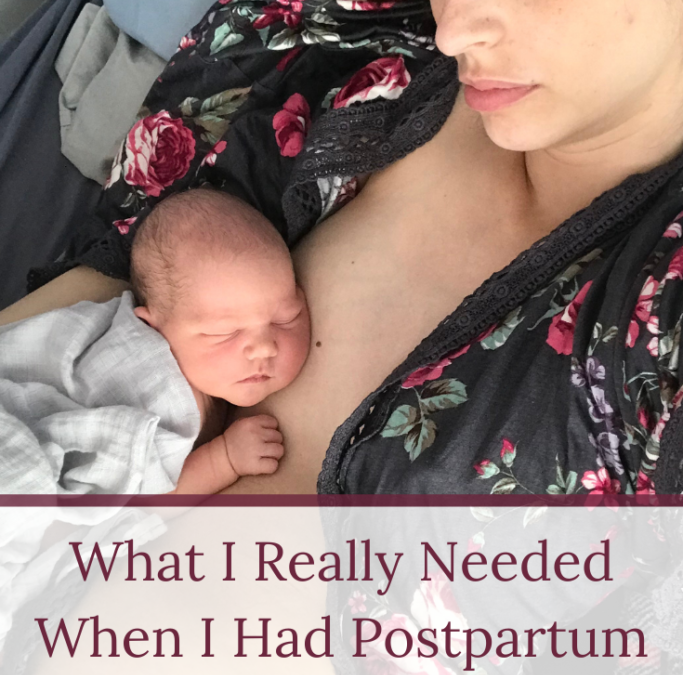 What I Really Needed When I Had Postpartum Depression and Anxiety