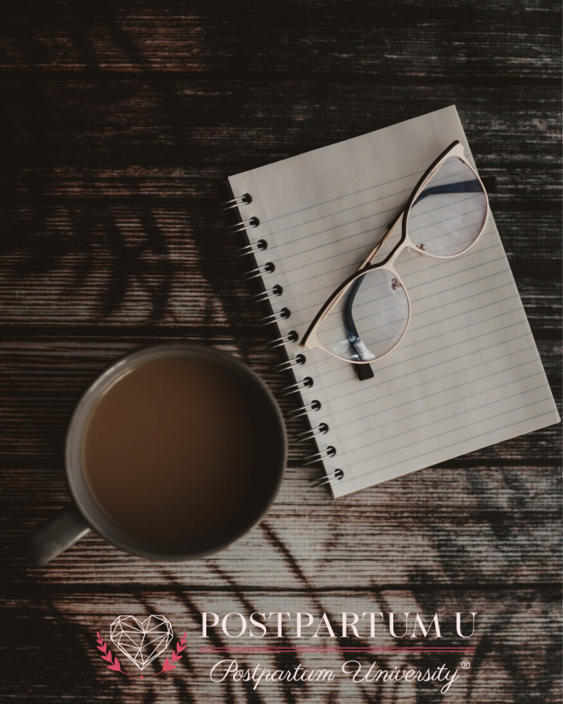 Journaling for Mental and Physical Health in Postpartum