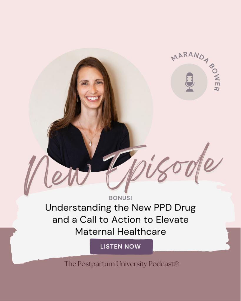 postpartum depression drug